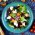 Аралас салат және пісірілген қызылша мен ешкі ірімшігімен араластырыңыз - Бағасы: 2190